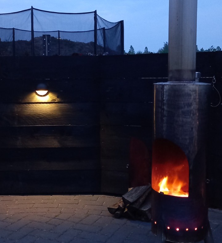 Windsculptuur in atelier